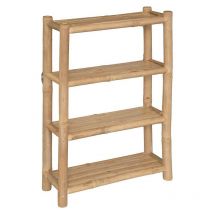 Atmosphera Créateur D'intérieur - Etagère murale bambou 4 niveaux Sea view Atmosphera