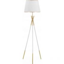 Atmosphera Triply Stehlampe Weiß Und Gold 154 Cm