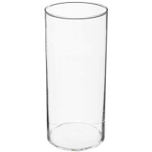 Vase cylindre verre H30cm Atmosphera Créateur D'intérieur