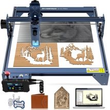 Graveur Laser A10 Pro, Machine a Gravure Laser, Machine à Graver 10W Output, Laser Cutter Engraver Offline Appareil de Gravure, Protection des Yeux,