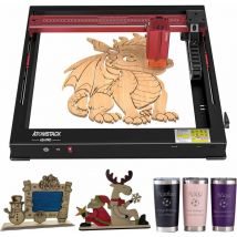 A24 Pro Laser Graviermaschine 120W, 24W Lasergravur Maschine Laser Cutter Schneiden Sie 15mm Paulownia Bretter in einem Durchgang, 600mm/s Hohe