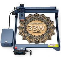 ATOMSTACK A30 Pro Machine de Gravure laser 33W, découpe laser vitesse de coupe 2200 mm/min, puissance machine 160 W, 400 x 400 mm pour découpe laser
