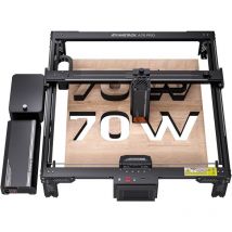 Atomstack - A70 Pro Graveur Laser, Machine a Graver Laser avec 35W / 70W deux modes de travail, nouveau kit d'assistance à l'air F60, grande zone de