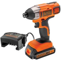 Atornillador de impacto 18v 1/4' bdcim18d1a-qw Black&decker
