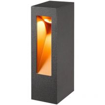 Lucande - Lámpara led para exterior 'Jenke' en Negro de Aluminio