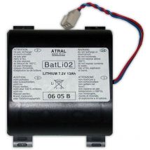 Pila Al Litio 7,2 v - 13 Ah ( atral italia cod. BATLI02 )