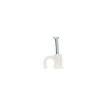 Attache-fils rond blanc 12MM /20 Dhome CHS-CHR-10-20PCS-WHITE