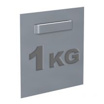 Attache adhésive Dibond 45x45 mm : max 1kg