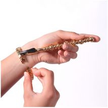 Attache bracelet doré - Or - Astuceo
