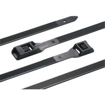 HellermannTyton 112-35060 RPE350-HSW-BK-C1 Serre-câble 350 mm 9 mm noir pour une application robuste, stabilisé aux UV, stabilisé à la chaleur, r