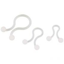 Tru Components - Attache oméga Plage de ø du faisceau: 7 mm (max) TC-TT08-20203 1593079 naturel 20 pc(s) S027401