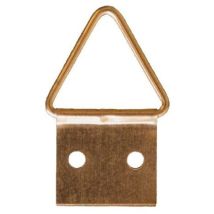 Attaches triangulaires 11 mm – Fixation de cadre et tableau – Matières, Longueur, Charge maximale, Quantité par pack – Crochet X
