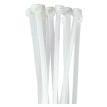 Etelec serre-câbles en nylon blanc 360x3.5 FB36035