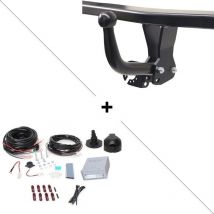 Attelage Audi A3 y compris S-Line (08/12-05/16) Col de cygne + faisceau universel 7 broches + boitier électronique