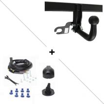 Attelage Audi A6 Berline (01/97-04/04) Col de cygne + faisceau universel 7 broches