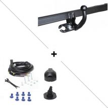Dacia - Attelage Duster (04/10-11/13) Col de cygne + faisceau universel 7 broches