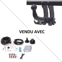 Attelage Ford Ecosport sans roue de secours (11/17-) RDSOH + faisceau universel 7 broches + boitier électronique