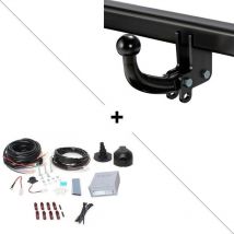 Aragon - Attelage Infiniti Q30 (01/16-) Col de cygne + faisceau universel 7 broches + boitier électronique