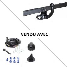 Citroen - Attelage Opel Corsa c (11/00-09/06) Col de cygne + faisceau universel 7 broches