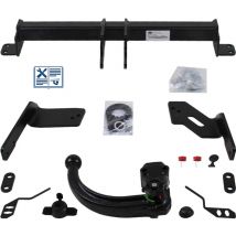 Attelage rotule démontable Westfalia + faisceau Trail-Tec spécifique 7 broches - FIAT 500