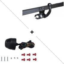 Renault - Attelage Clio 2 (06/01-07/05) Col de cygne + faisceau universel 7 broches