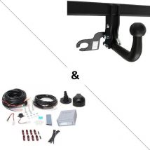 Toyota - Attelage Corolla Touring Sports (02/19-) Col de cygne + faisceau universel 7 broches + boitier électronique