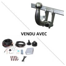 Bosstow - Attelage Volkswagen Caddy / Caddy Maxi (01/04-08/15) rdsoh + faisceau universel 7 broches + boitier électronique