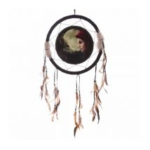 1001kdo - Attrape-rêves Loup & Chaperon Rouge par Lisa Parker 33 cm
