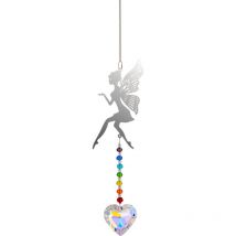 Attrape-Soleils en Cristal, fée de d'arbre Soleil Cristal Décoration,Cristal Ornement Capteur