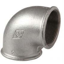Temperguss Winkel Nr. 90 verzinkt, 90 Grad, i/i 3 - Atusa