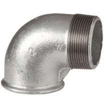 Temperguss Winkel Nr. 92 verzinkt, 90 Grad, i/a 1 1/4 - Atusa
