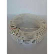 ITC - 100mt cÂble d'alarme blindÉ 6 conducteurs 4x0.22+2x0.5 fa-12bam100