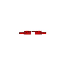 Hirschmann - Berührungssichere Umspritzte Messleitung 4mm 25cm / Rot (mlb-sh/ws 25/1)