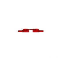 Hirschmann - Perel Cordón de medición Isole 4 mm 25 cm con Reprise – Rojo (mlb-sh/ws 25/1)