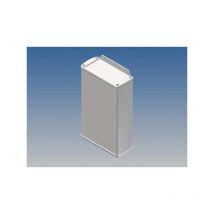 Toolland - Vivienda de aluminio – blanco – 175 x 105,9 x 45,8 mm – con cola