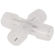 Connecteur En Forme De 'x' Pour Flexibles Lumineux Et Flexibles Lumineux À Led - 1 Pc