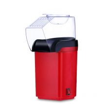 Ensoleille - Aucune huile nécessaire Mini Machine à pop-corn électrique Machine à pop-corn à air entièrement automatique pour enfants (Rouge)