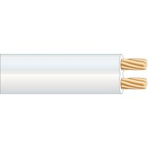 Cavo audio parallelo 2x2.5mm bianco euro/mt