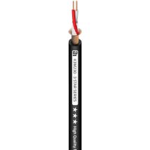 Audio-mikrofonkabel 2x0,30mm Ofc Schwarz (100m) 3star Adam K3m230