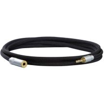 Dynavox 207379 Audio Prolunga [1x Presa Jack Da 3.5 Mm - 1x Spina Jack Da 3.5 Mm] 3.00 M Nero