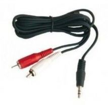 GSC Audio-Stereo-Anschluss 3,5-mm-Cinch 1,5 m RCA-Kabel für Heimkino und Musikwiedergabe
