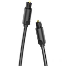 Audiokabel Optisch - Audio-Kabel 3m Schwarz für eine zuverlässigen Übertragung einen klareren Klang