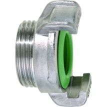 Außengewindestück GEKA plus-E Edelstahl Außengewinde 1 ′′