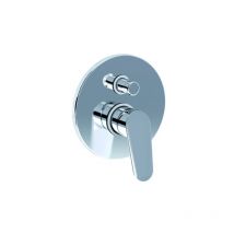 Eurorama - Außenteileset - Einbau-Brausemischer mit automatischer 2-Wege-Umstellung Reno23 - Standard