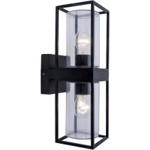 Lutec - Flair 5288804012 Außenwandleuchte led E27 80 w Schwarz (matt)