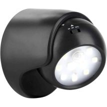 Außenwandleuchte Mit Bewegungssensor 1000 Lumen Led-außenbeleuchtung Batteriebetriebene Kabellose Beleuchtung 360-grad-schwenken Und Neigen