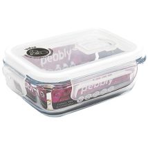 Aufbewahrungsbox Rechteckig 0,4 L - Pebbly