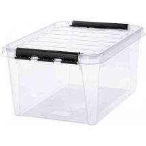 Clipbox transparent/schwarz 32 l SmartStore 'Classic 31'