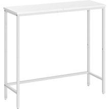 Aufbewahrungskonsole, Schmale Konsole, Kleiner Ablagetisch, Eingangstisch, Beistelltisch, Nachttisch, Für Flur, Eingangsbereich, Wohnzimmer, 