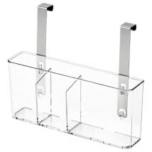 Memkey - Aufbewahrungskorb für Küchenschränke über der Tür, Schranktür-Aufbewahrungsregal, Organizer-Korb, Aufbewahrungslösung für Küche und